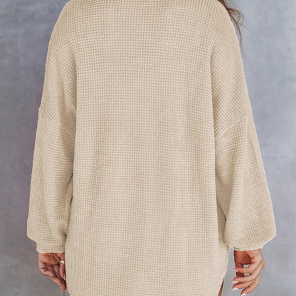 Oversized Blouse Zacht Katoen Comfortabel Dames
