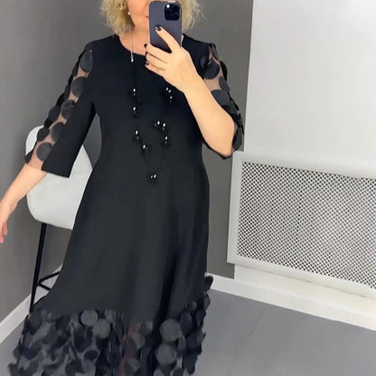 Cecilia | Abito svasato taglie forti