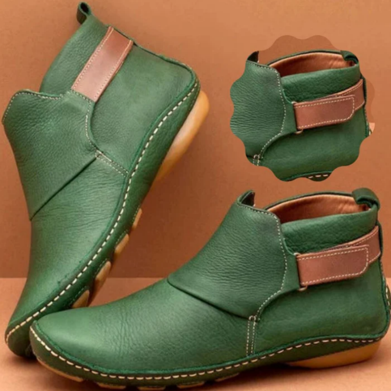 EleganceWalk comfortabele slip-on enkellaarsjes