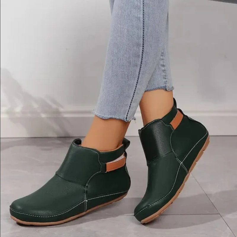 EleganceWalk comfortabele slip-on enkellaarsjes