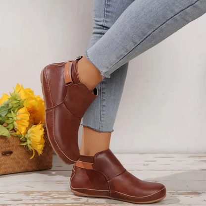 EleganceWalk comfortabele slip-on enkellaarsjes