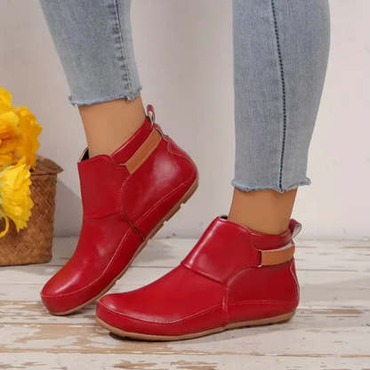 EleganceWalk comfortabele slip-on enkellaarsjes