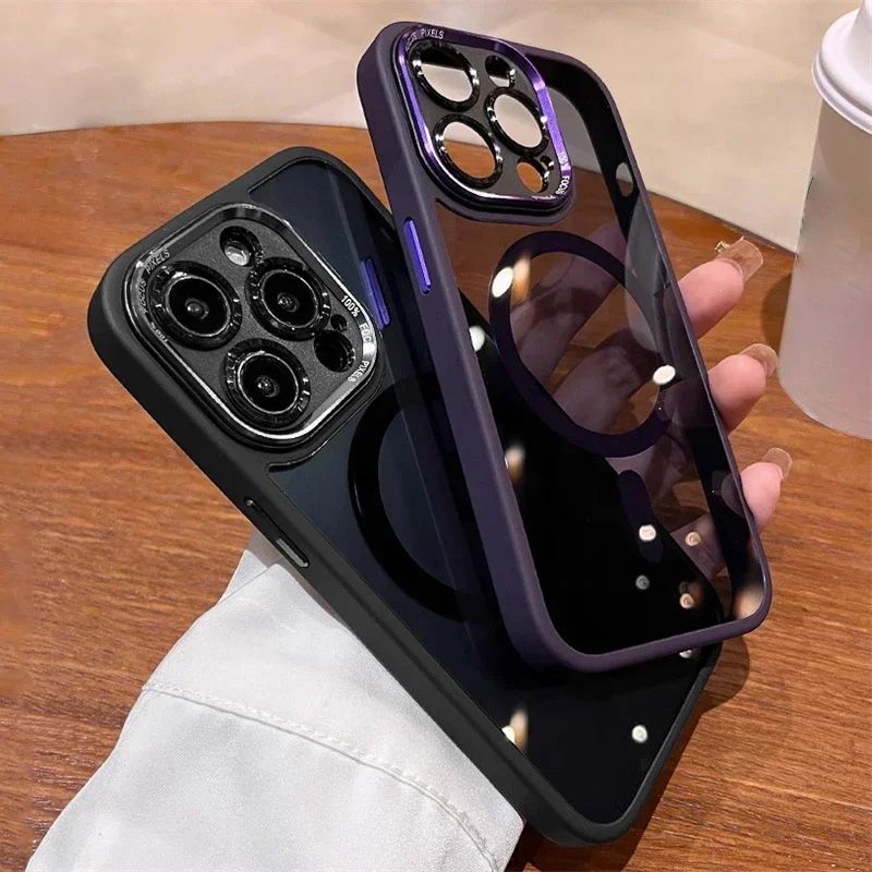 iPhone Hoesje Magnetisch met Bescherming iShield - Mode Vibes
