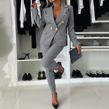 Dames Tailored Power Set Formele Pasvorm - Mode Vibes
