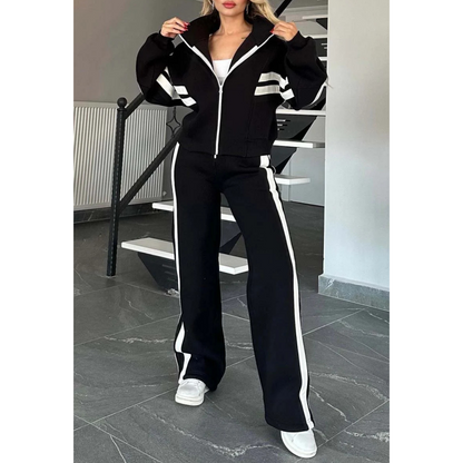 Dames Trainingsset Tweedelig Sportoutfit