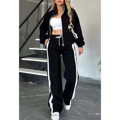 Dames Trainingsset Tweedelig Sportoutfit