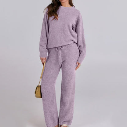 Comfortabele Lounge Set Dames Zacht en Warm - Mode Vibes