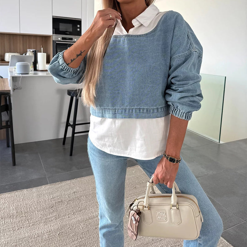 Dames Twee-Delige Set Casual Stijl