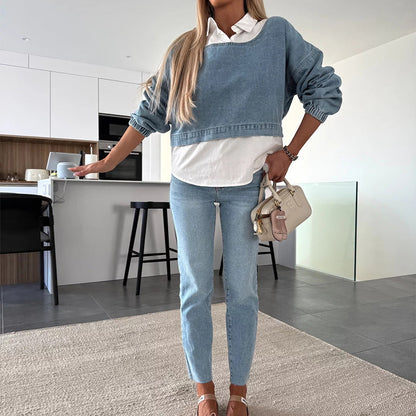 Dames Twee-Delige Set Casual Stijl