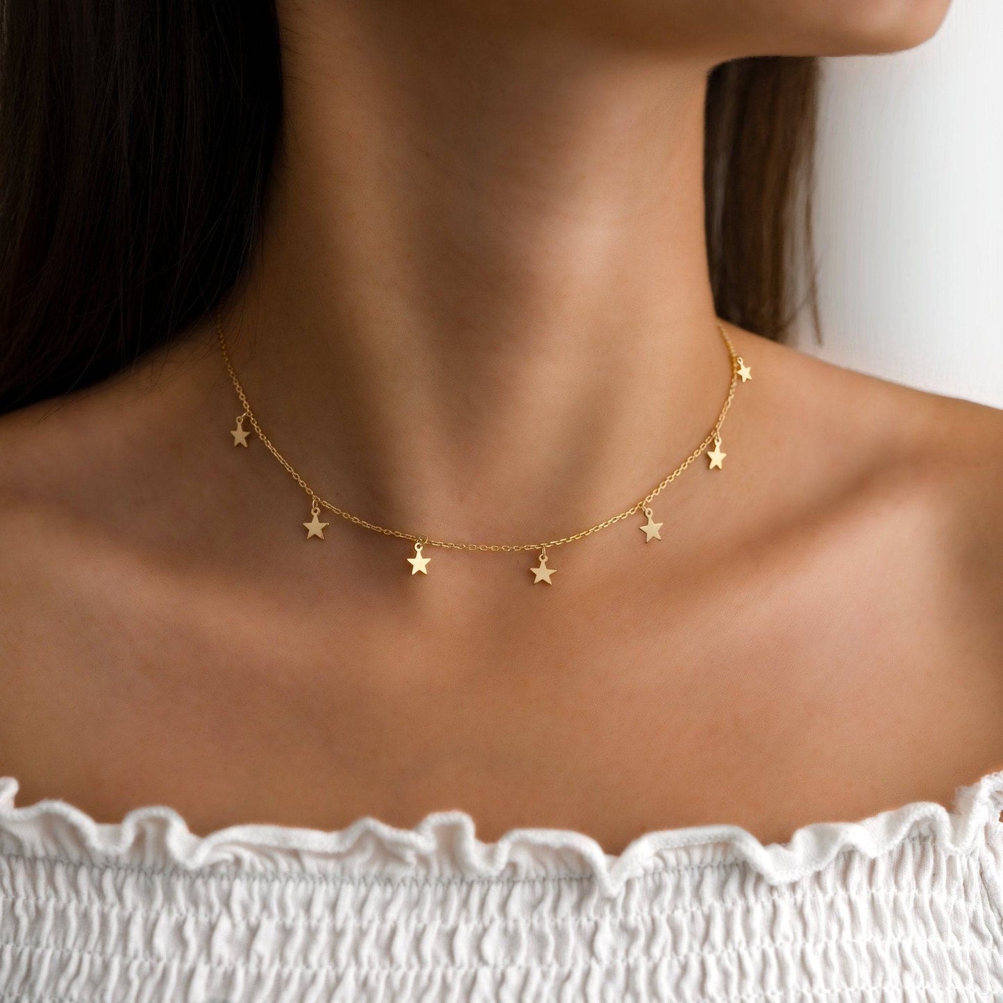 Sterrenketting Elara Zilveren Sieraden - Mode Vibes