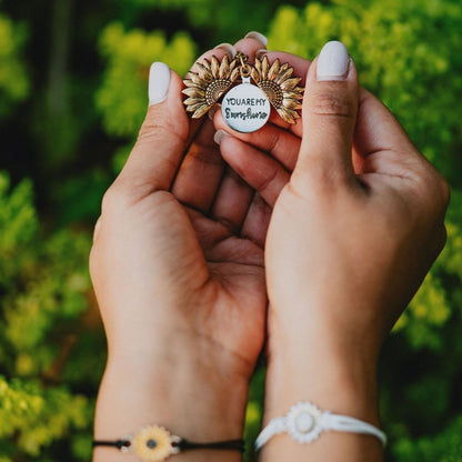 Damesketting Zon Motief Gouden Halsketting