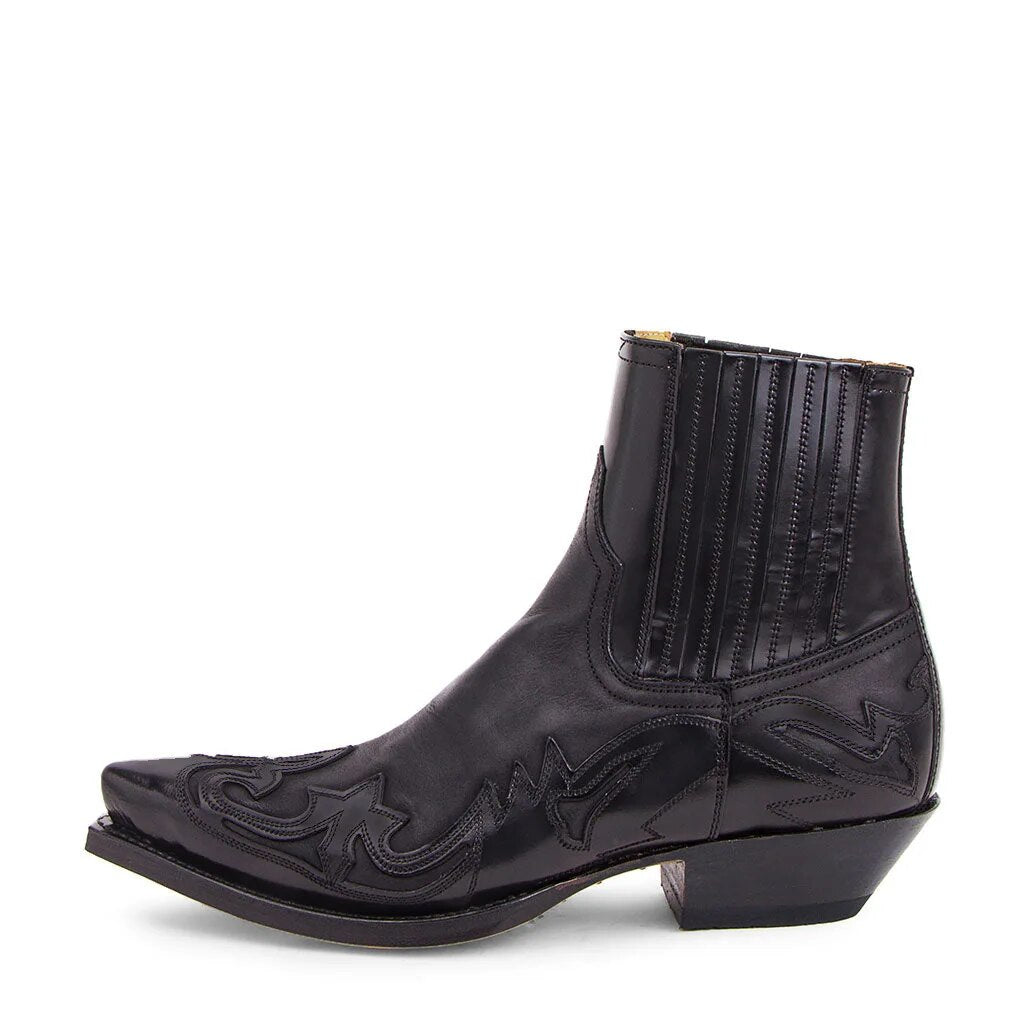 Leren Cowboylaarzen Westers Model voor Mannen - Mode Vibes