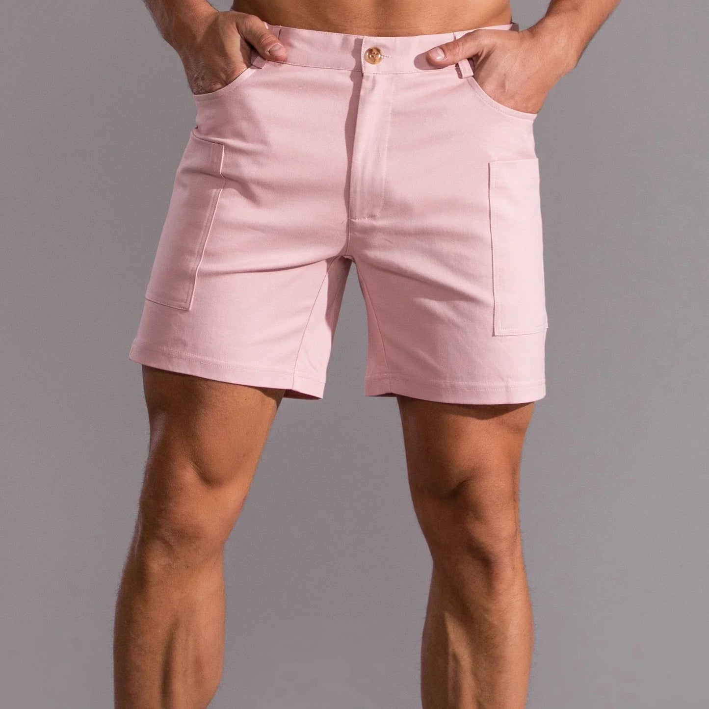Heren Cargoshorts Elastisch Stretch Katoen Finn