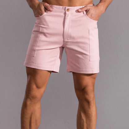 Heren Cargoshorts Elastisch Stretch Katoen Finn