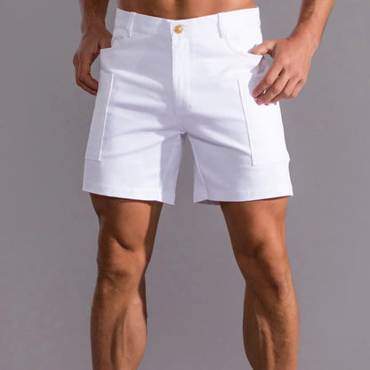 Heren Cargoshorts Elastisch Stretch Katoen Finn