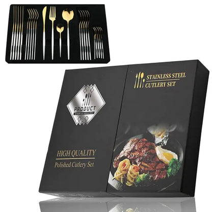 RVS Bestekset 24-delig Aurinox Roestvrij Staal