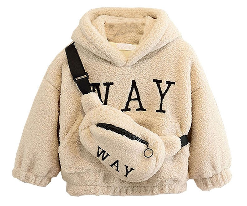Teddy Sweater Set met Tas Winter Warm Combi - Mode Vibes