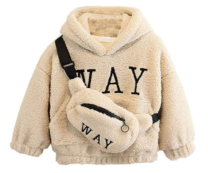 Teddy Sweater Set met Tas Winter Warm Combi - Mode Vibes