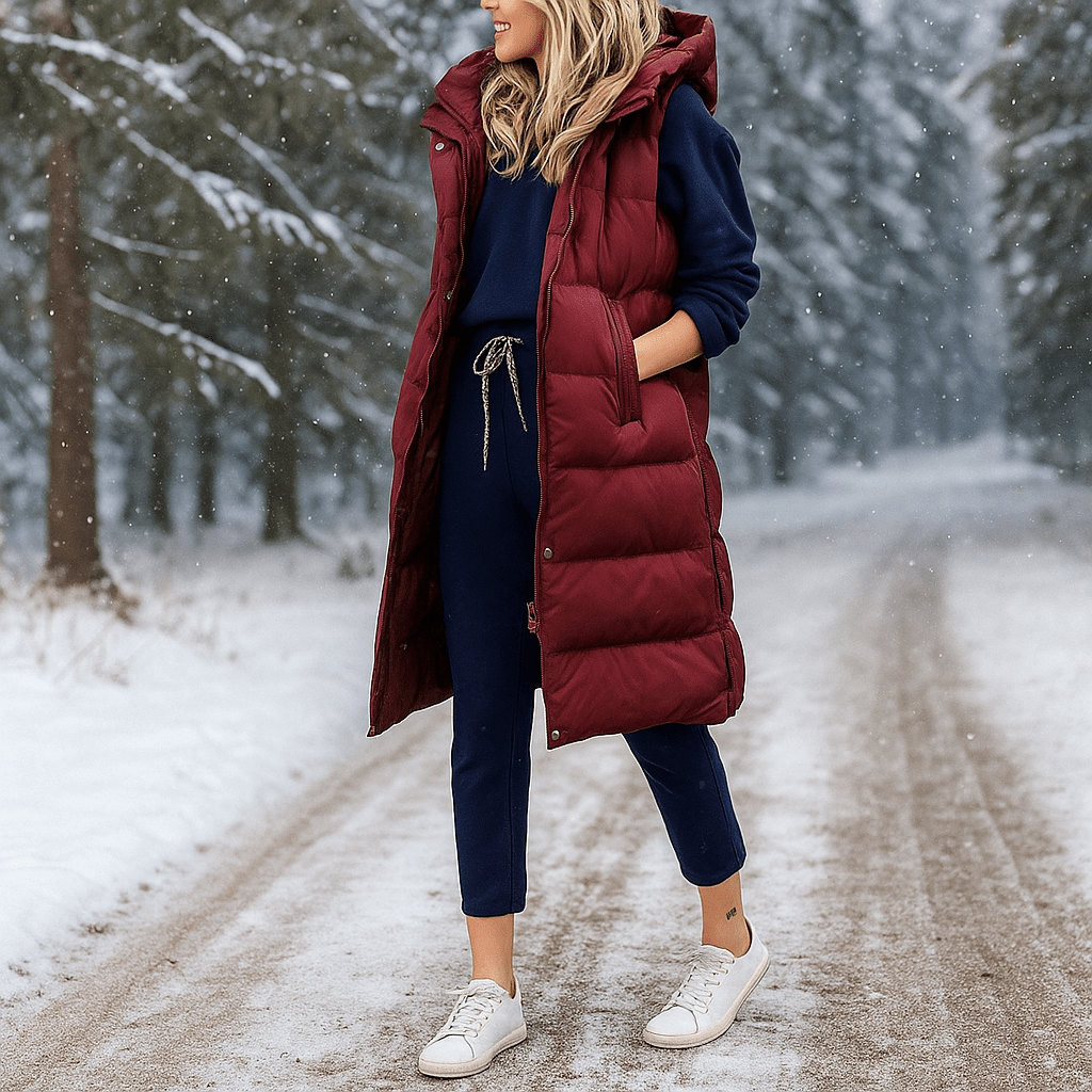 Teresa Lang Liivi - Stijlvolle Comfortabele Jurk van Hoge Kwaliteit - Mode Vibes