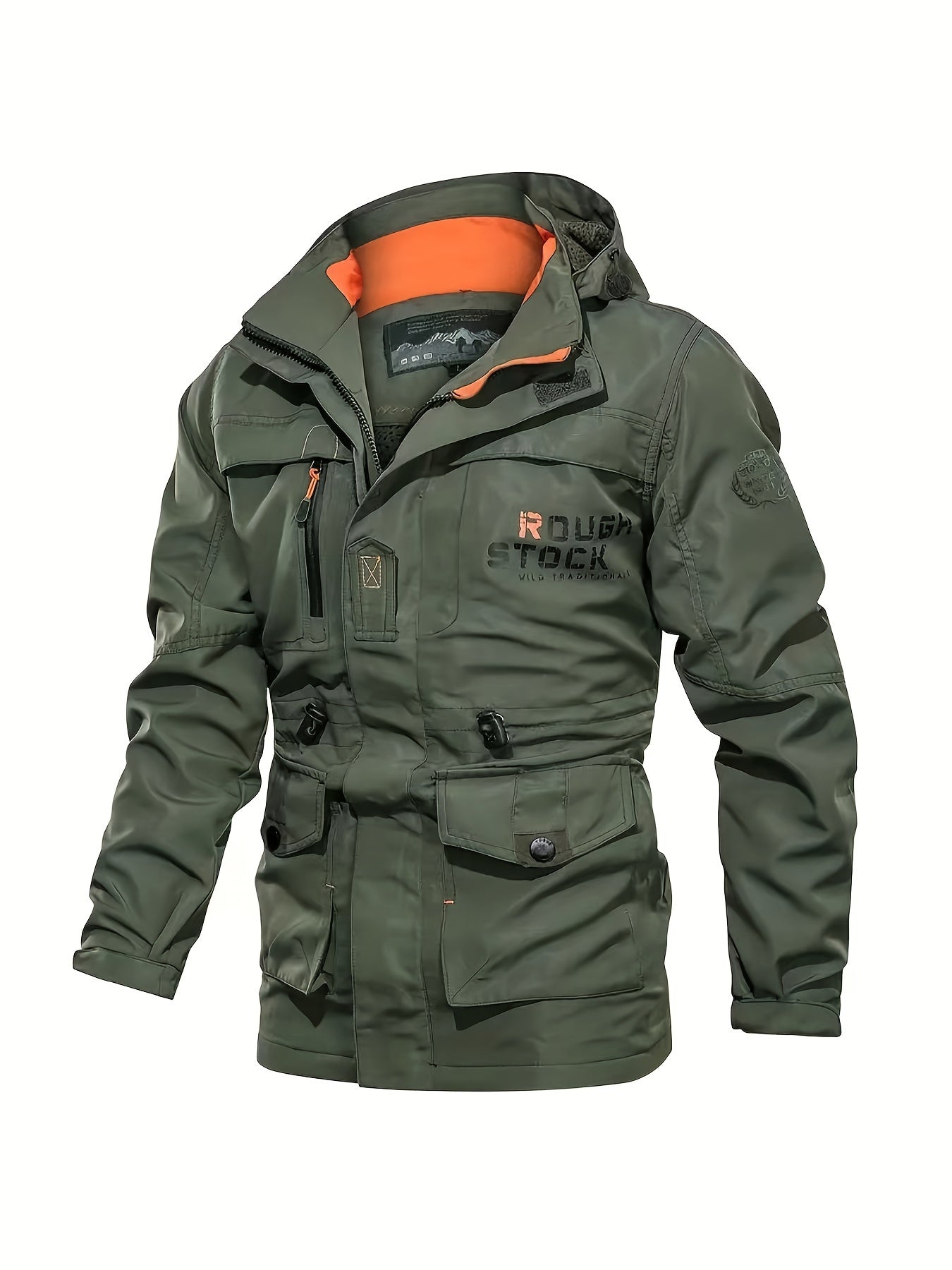 Heren Outdoor Sportjack Waterdicht met Afneembare Capuchon - Mode Vibes