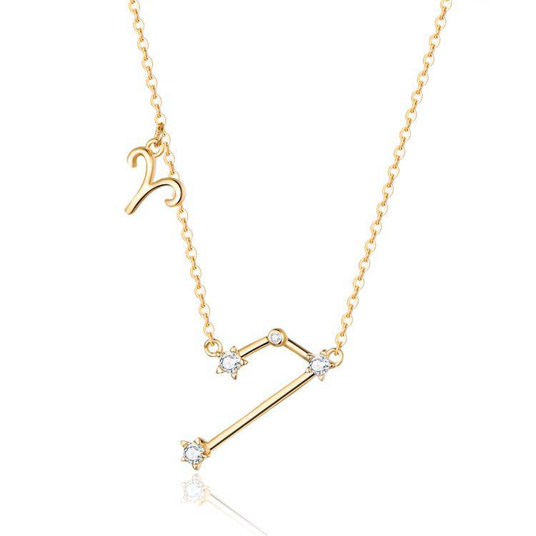 Gouden Sterrenbeeld Ketting Astrologie Sieraden