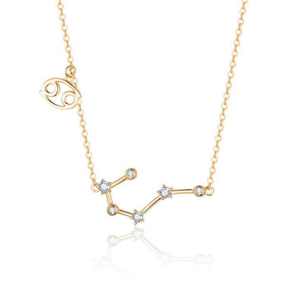 Gouden Sterrenbeeld Ketting Astrologie Sieraden