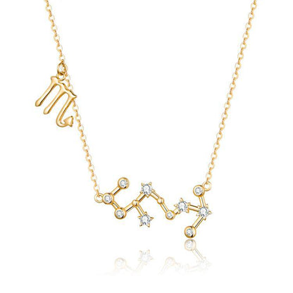 Gouden Sterrenbeeld Ketting Astrologie Sieraden