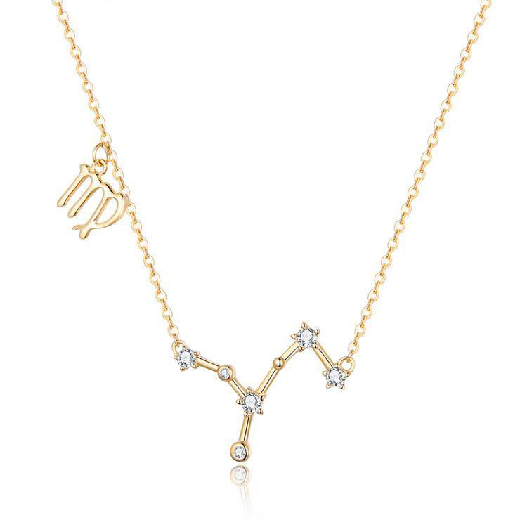 Gouden Sterrenbeeld Ketting Astrologie Sieraden