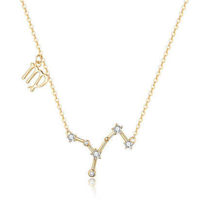 Gouden Sterrenbeeld Ketting Astrologie Sieraden