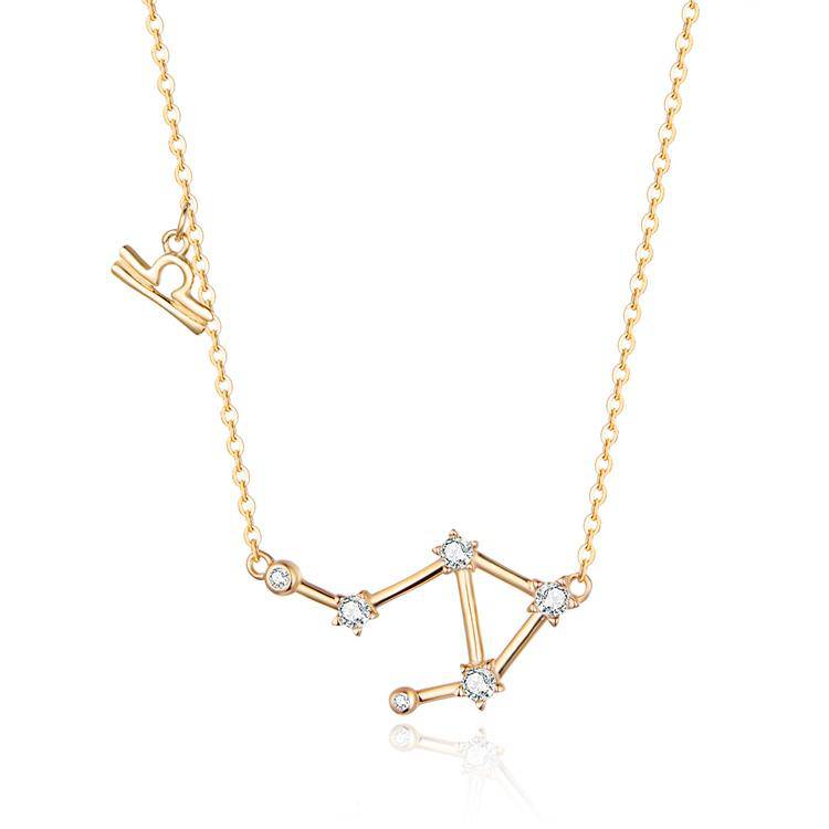 Gouden Sterrenbeeld Ketting Astrologie Sieraden
