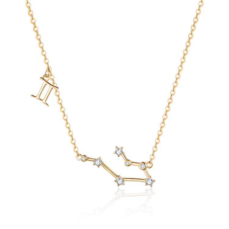 Gouden Sterrenbeeld Ketting Astrologie Sieraden