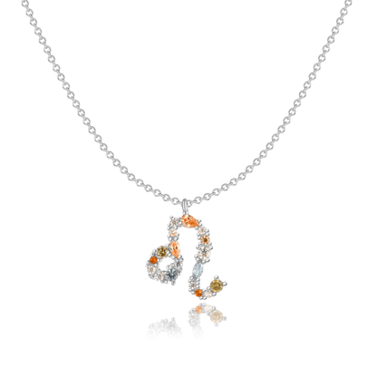 Sterrenbeeld Ketting Zilveren Halsketting Met Celestia Thema