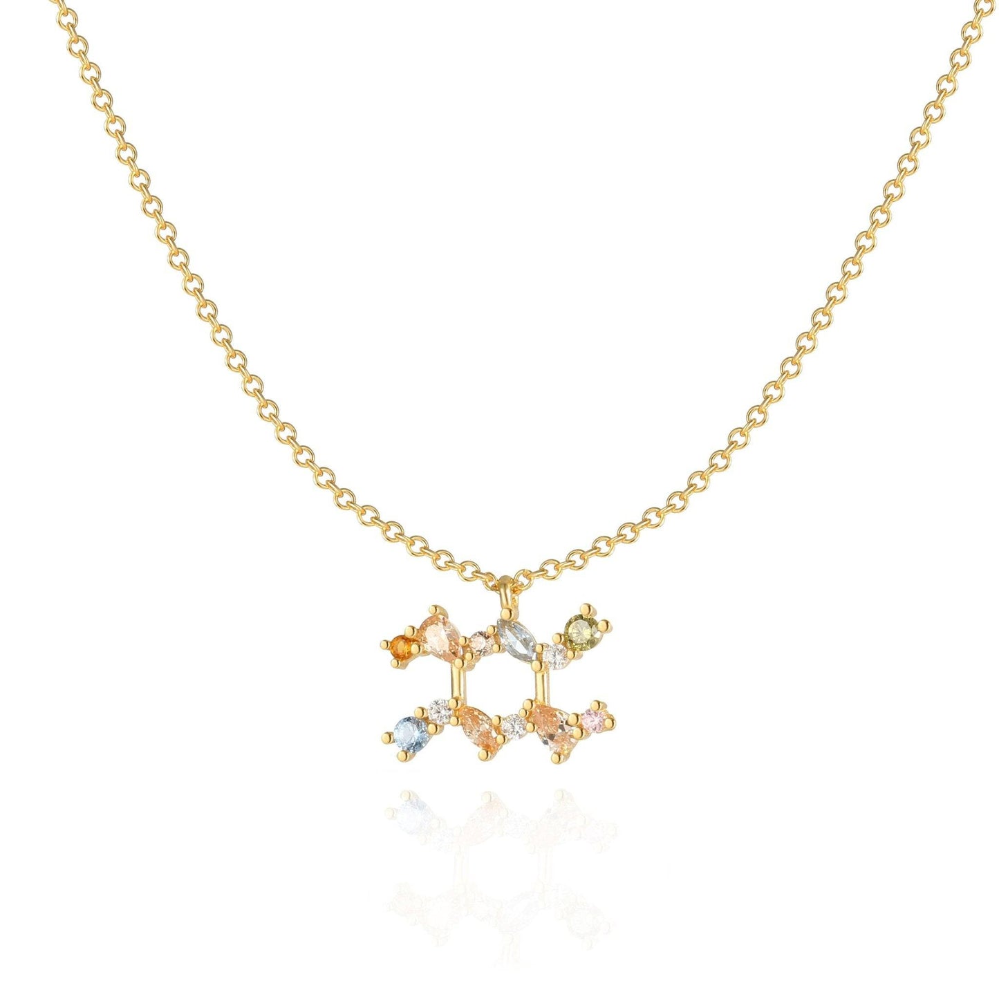 Sterrenbeeld Ketting Zilveren Halsketting Met Celestia Thema