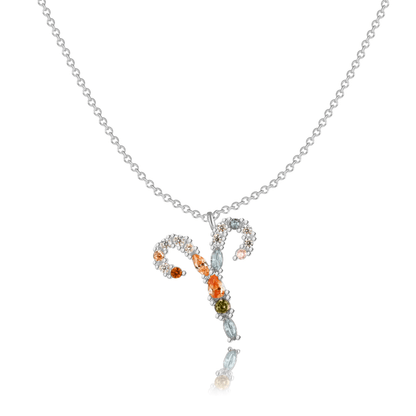 Sterrenbeeld Ketting Zilveren Halsketting Met Celestia Thema