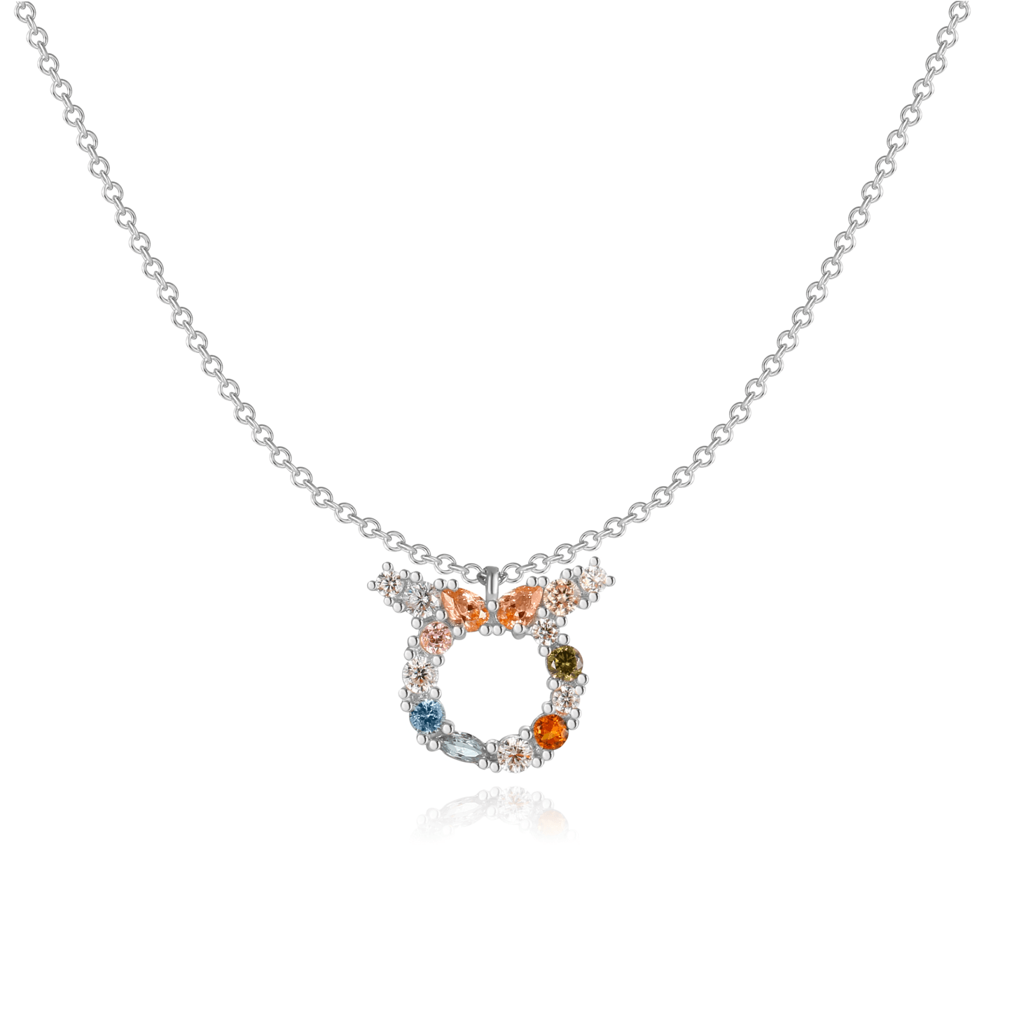Sterrenbeeld Ketting Zilveren Halsketting Met Celestia Thema