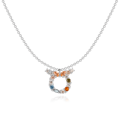 Sterrenbeeld Ketting Zilveren Halsketting Met Celestia Thema