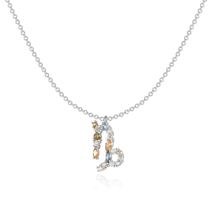 Sterrenbeeld Ketting Zilveren Halsketting Met Celestia Thema
