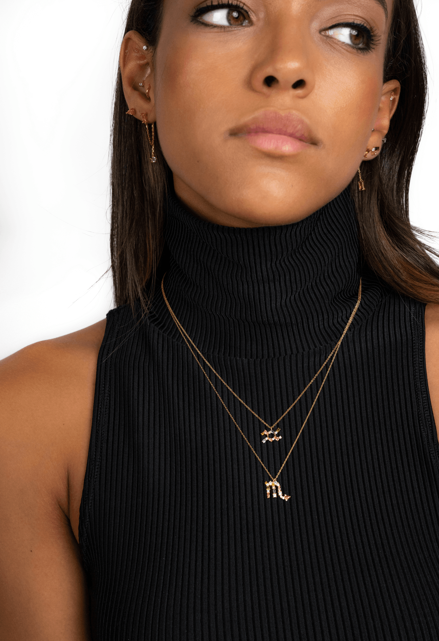 Sterrenbeeld Ketting Zilveren Halsketting Met Celestia Thema