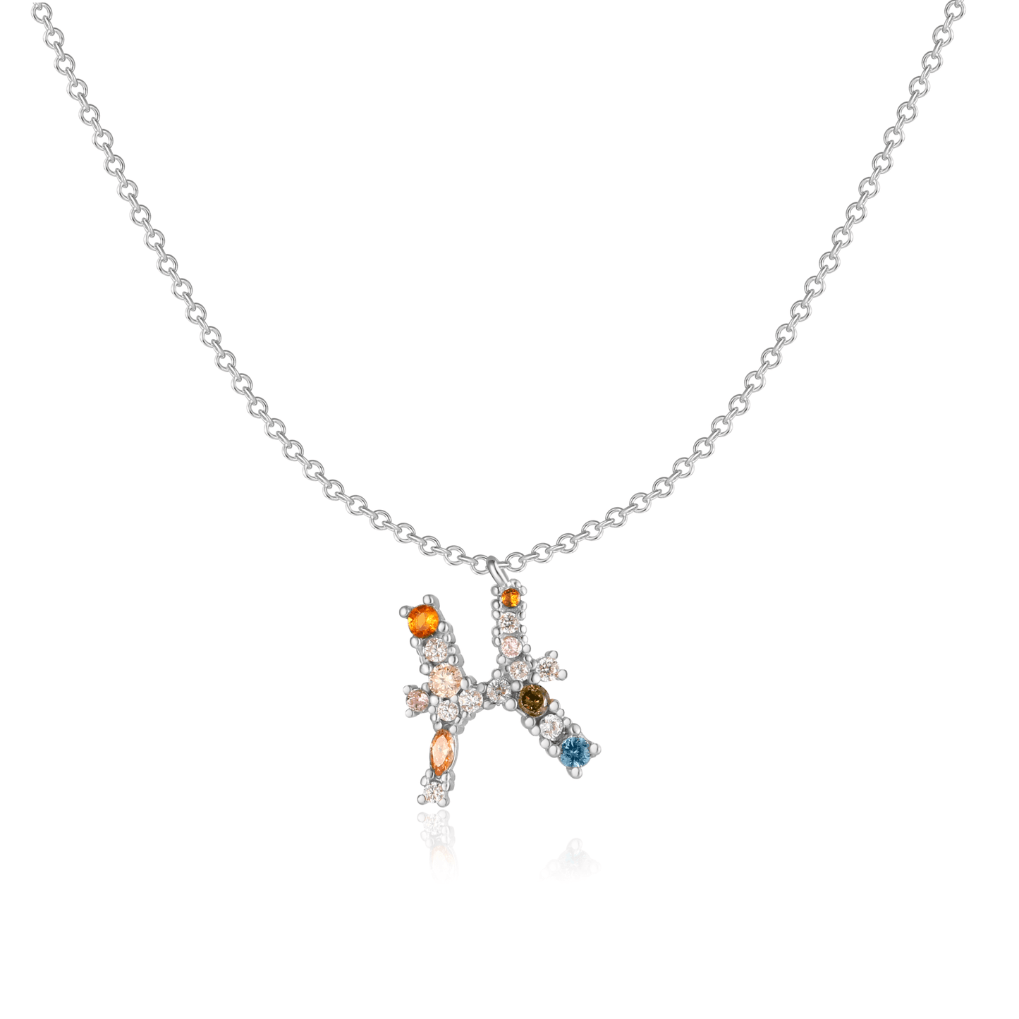 Sterrenbeeld Ketting Zilveren Halsketting Met Celestia Thema