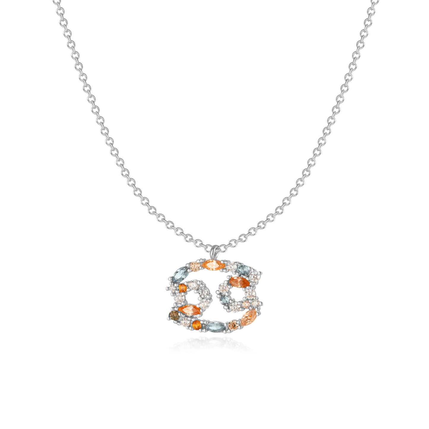 Sterrenbeeld Ketting Zilveren Halsketting Met Celestia Thema
