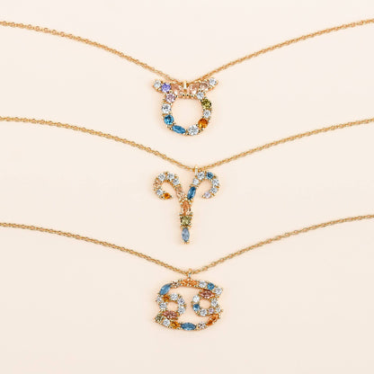 Sterrenbeeld Ketting Zilveren Halsketting Met Celestia Thema