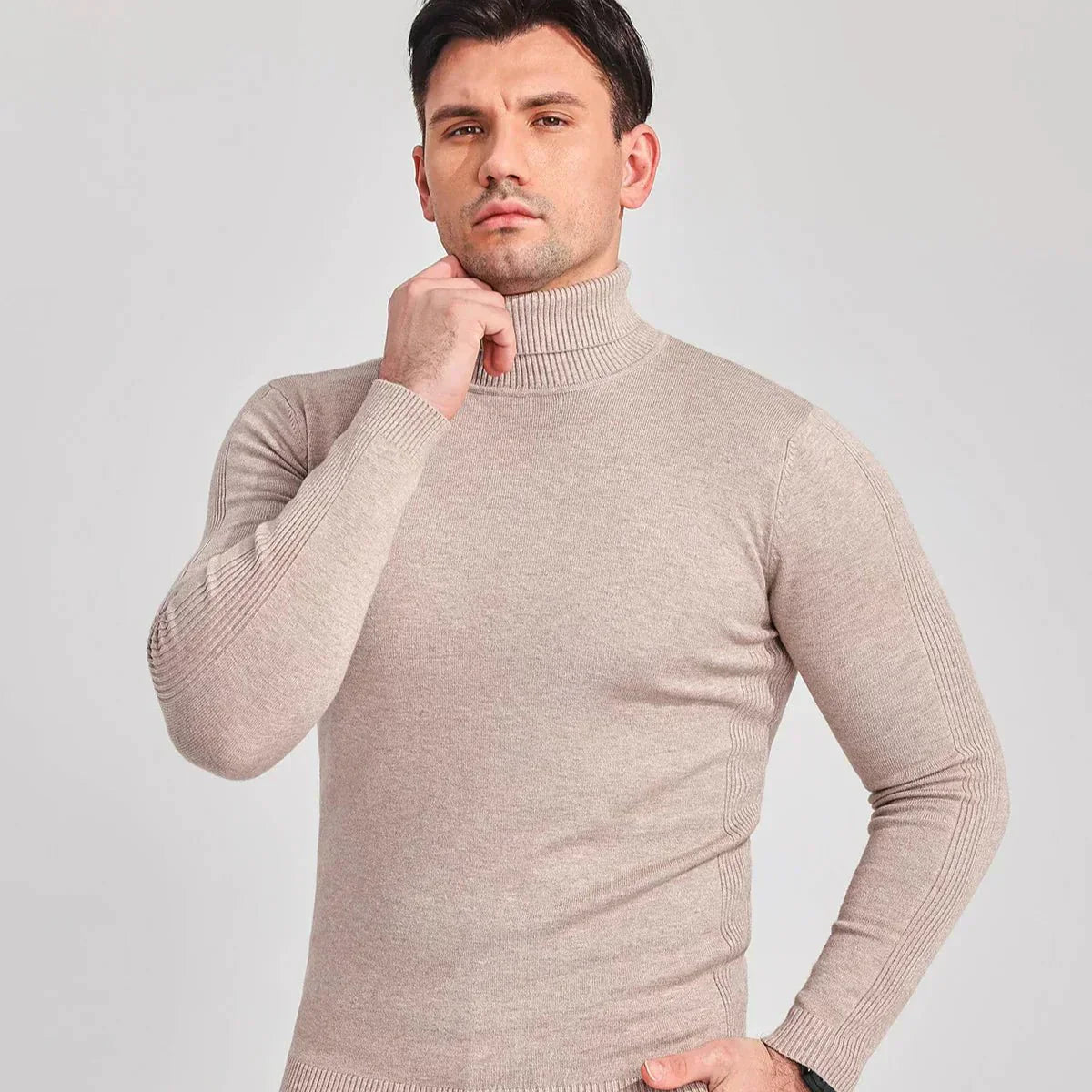 Heren Trui Klassiek Elegance Luxe Wol - Mode Vibes