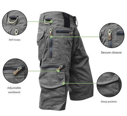 Heren Cargo Shorts - Outdoor Korte Broek TrailTrek