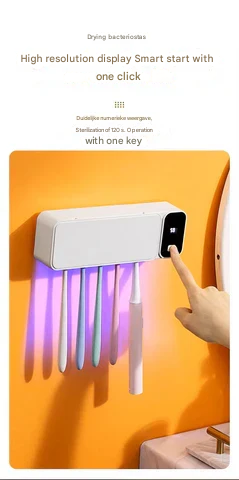 Tandenborstelsterilisator UV Licht Hygiënisch