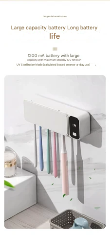 Tandenborstelsterilisator UV Licht Hygiënisch