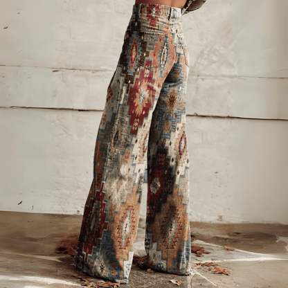 Ornella | Pantaloni boho vintage di tendenza