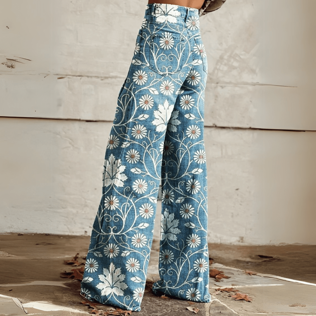 Ornella | Pantaloni boho vintage di tendenza
