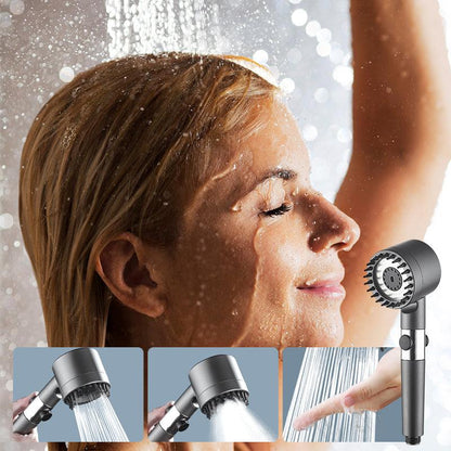 Douchekop met Jetspray en Waterbesparende Technologie