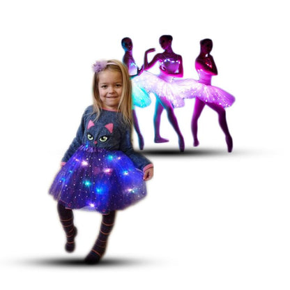 Prinsessenjurk Lichtgevend voor Meisjes - Mode Vibes