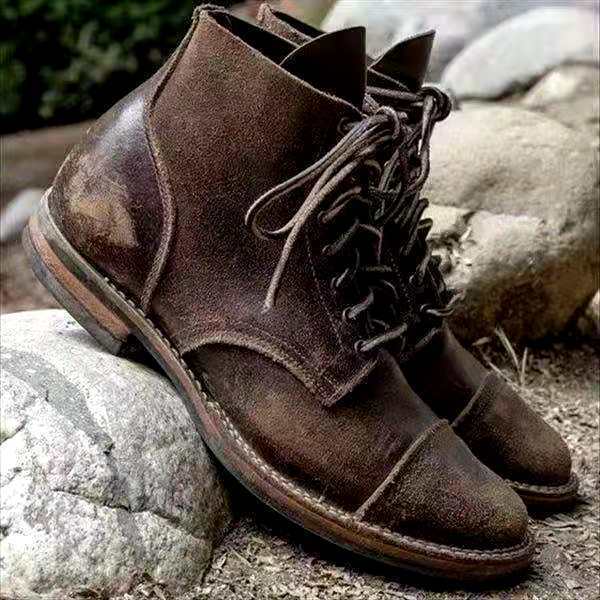 Heren Veterschoenen Waterdicht Antislip Zool Retro Stijl
